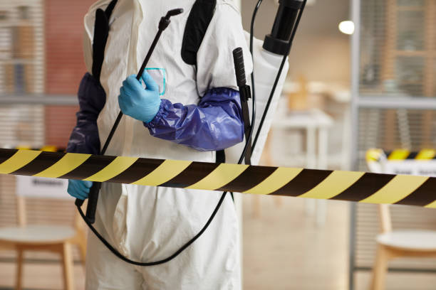 Professional Infectious Disease Decontamination technician working in Allendale, SC